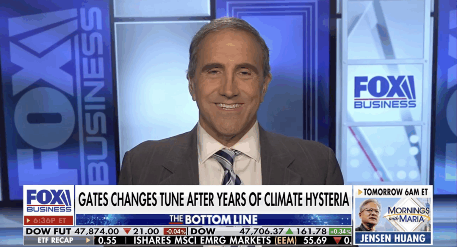 Bill Gates rejects climate "doomsday scenario"