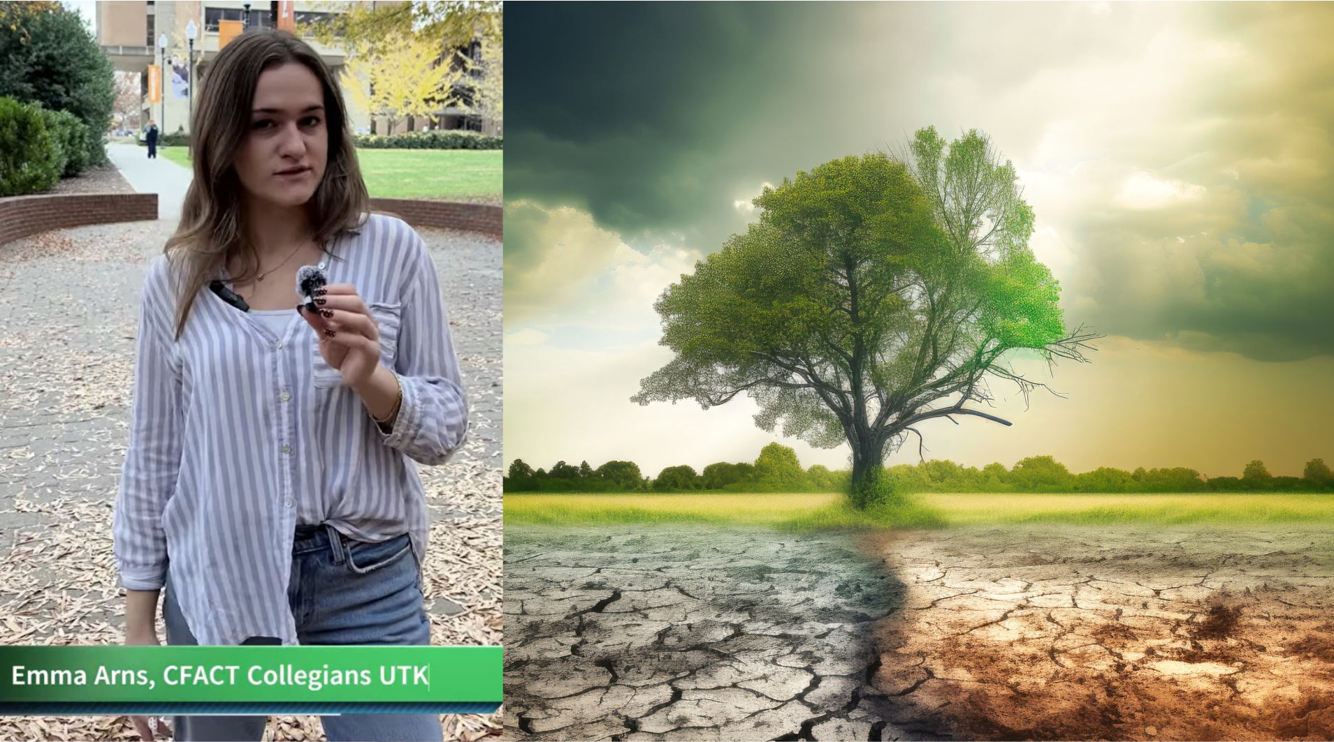 WATCH: UTK Collegian debunks climate crisis in real time 1