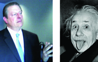 Einstein admitted he was wrong... we apparently can’t expect as much Al Gore.