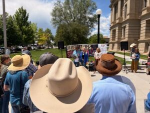 CFACT rallies 100-150 strong at Wyoming capitol to demand review of industrial wind projects 6