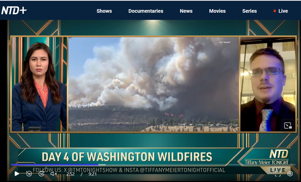 CFACT meteorologist explains why Spokane wildfires remain zero percent contained