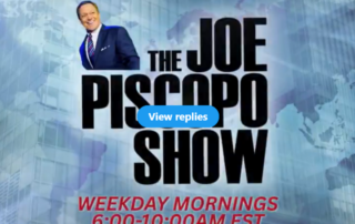 Morano on Joe Piscopo Show about his NYC Climate Week speech
