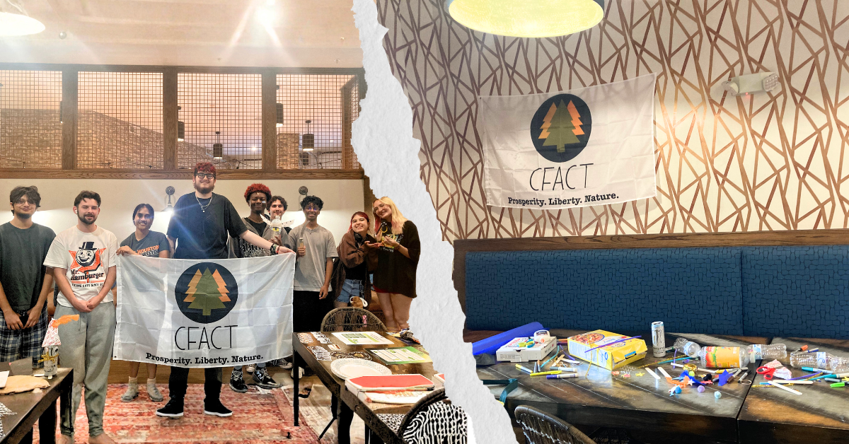 Sam Houston Students Turn Trash into Treasure