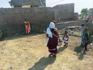 CFACT drills drinking well for Mahada housing settlement in India 4